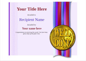 Free Certificate Templates, Easy to Edit. Great Designs