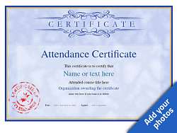 Free Attendance Certificate templates for easy editing