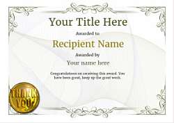 certificate template in delicate fine graphics with lace border and spiral background