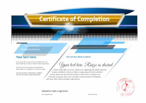Certificate of Completion - Free Quality Printable PDF Templates to ...