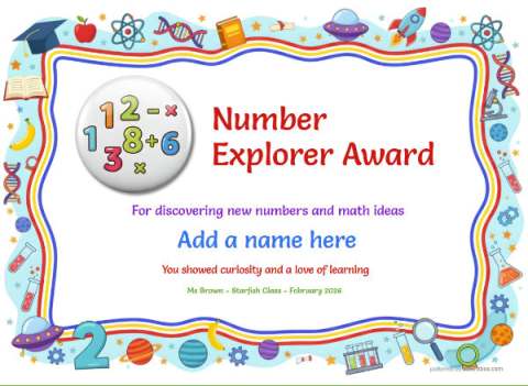Math Certificates | Free Printable & Editable Certificate Templates