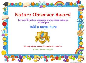Science Certificates | Free Printable & Editable Certificate Templates